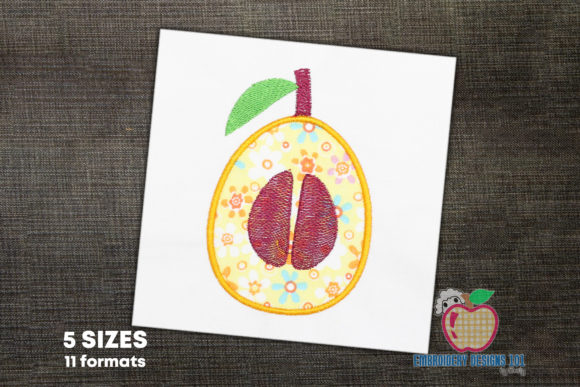 A Loquat with Seeds Applique: A Designer's Review