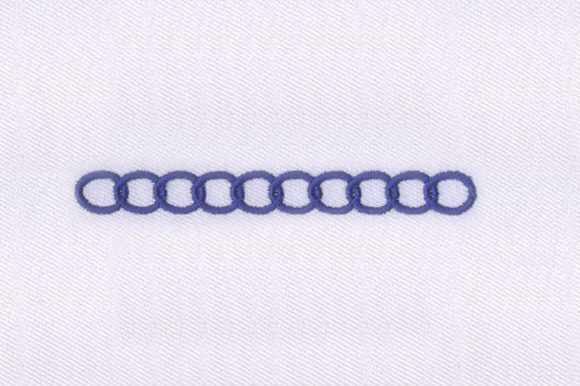 Chain Blue Border: A Seasonal Embroidery Designer Review
