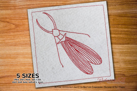 Dobsonfly: A Bug Design Review for Seasonal Embroidery