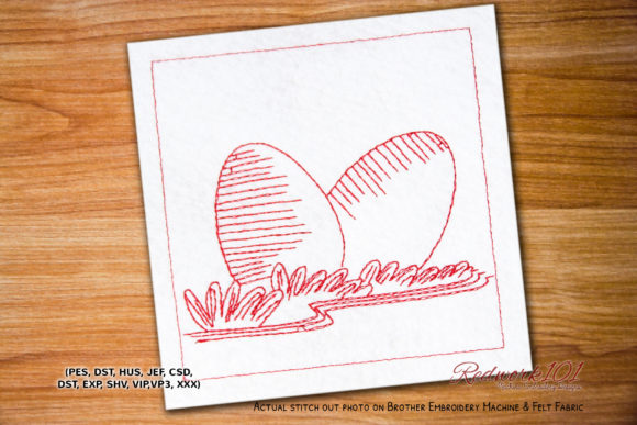 Easter Egg Machine: A Craft Fair Embroidery Review