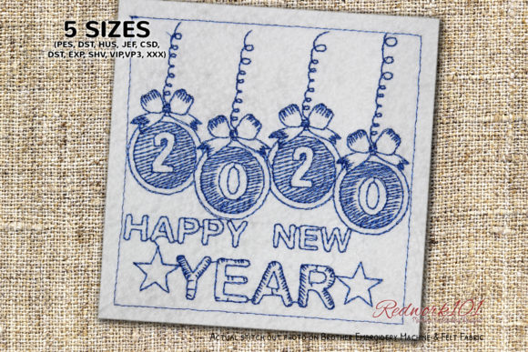 Happy New Year 2020 Wishes Redwork: A Designer's Seasonal Review