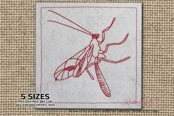 Ichneumonidae Embroidery Design Review for Small Shop Sellers