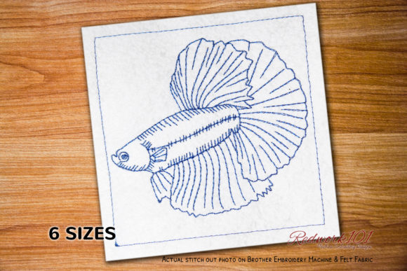 Siamese Fighting Fish: An Embroidery Designer’s Honest Project Review