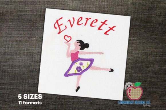 Young Ballerina Dancer: A Designer's Review for Personalized Gifts